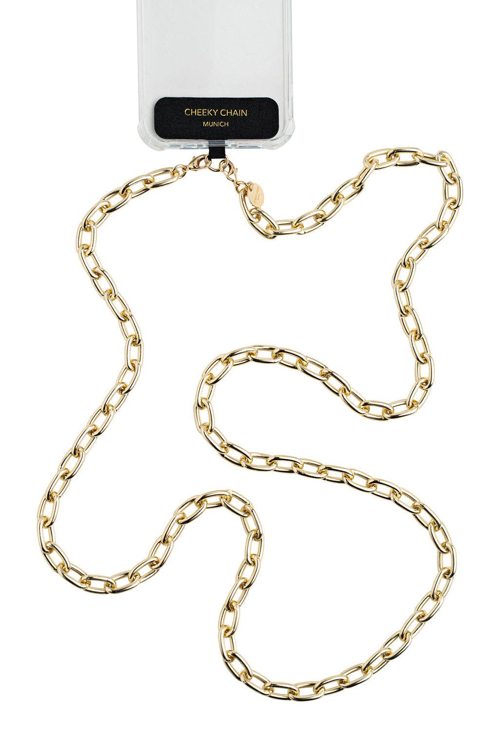 Chain Pad: Beige/gold