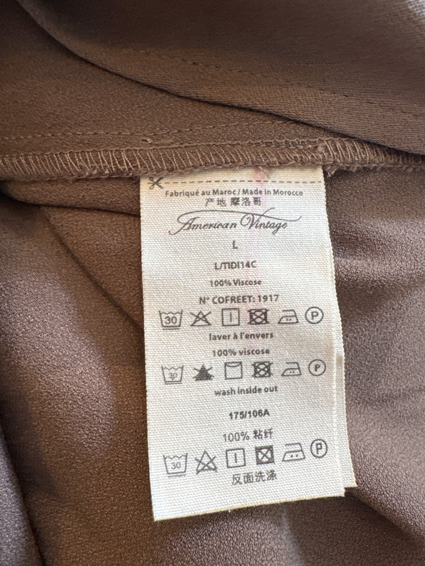 Kleid AMERICAN VINTAGE