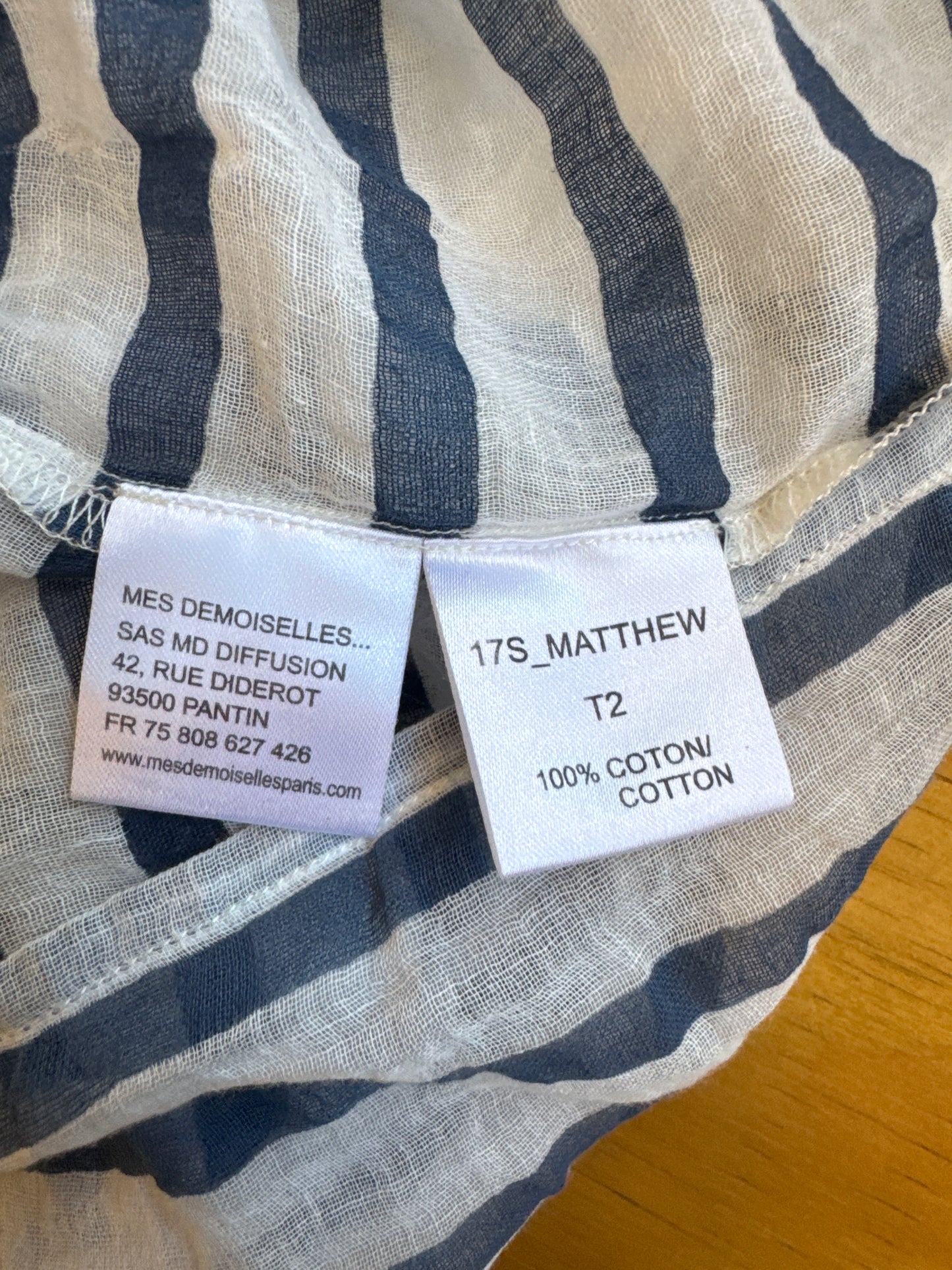 Bluse Mes Demoiselles