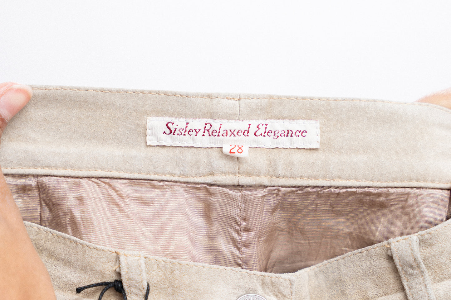 Lederhose VINTAGE Sisley