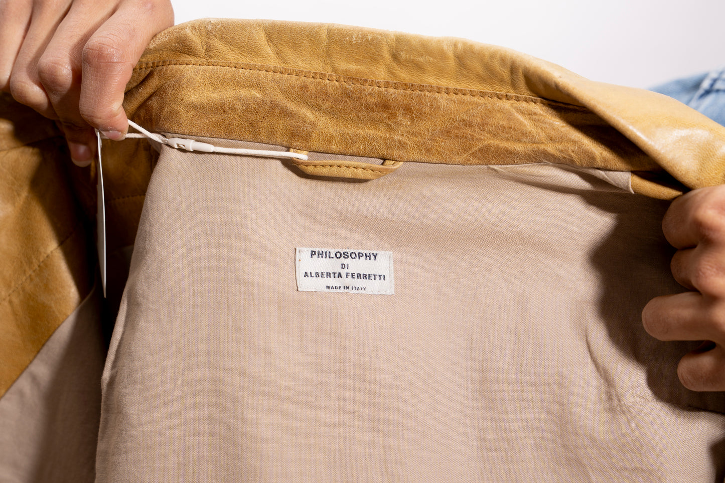 Lederjacke PHILOSOPHY Di Alberta Ferretti