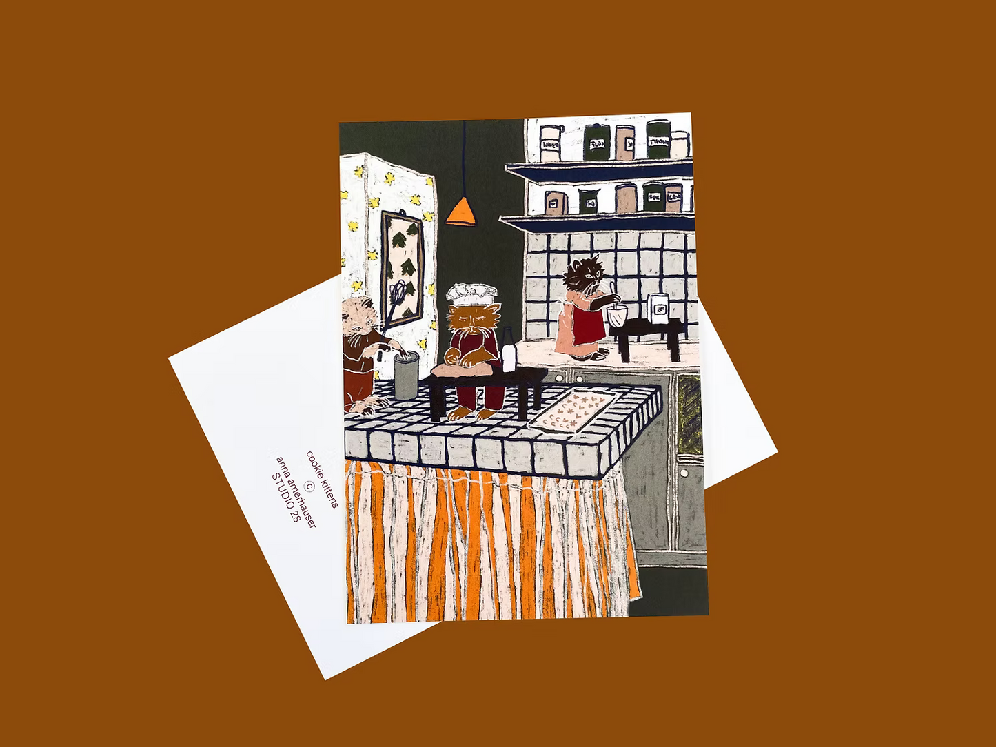 Karte cookie kittens