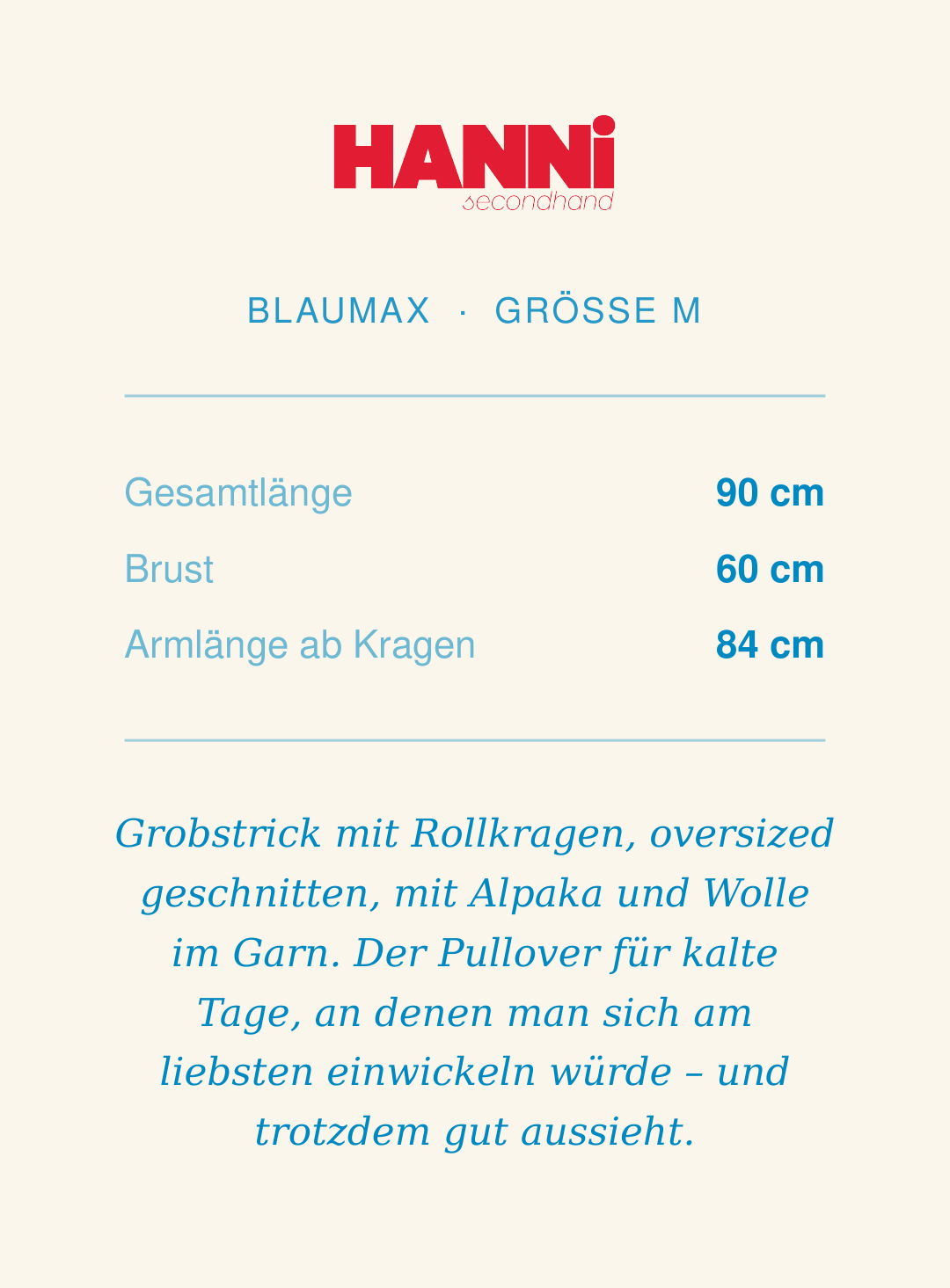 Pullover BLAUMAX