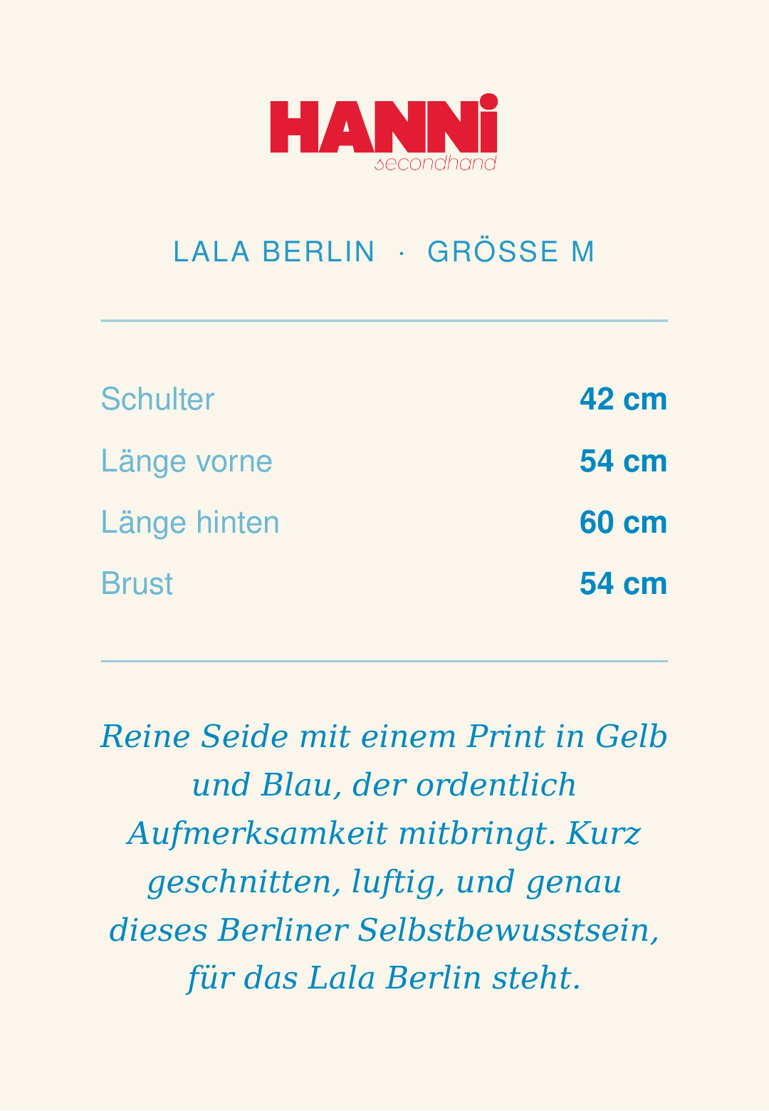 Bluse LALA BERLIN