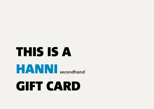 HANNI secondhand Gutschein - HANNI secondhand