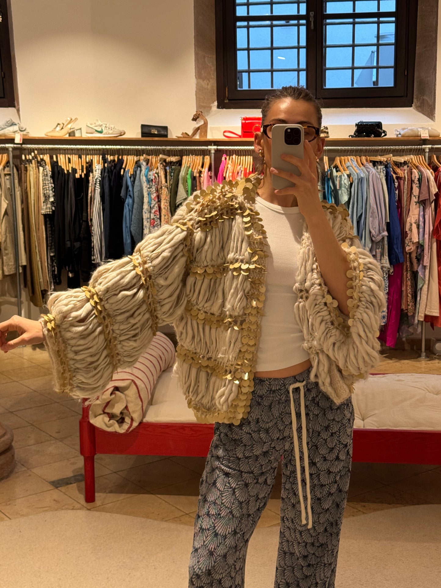 Cardigan Golden Days Paris