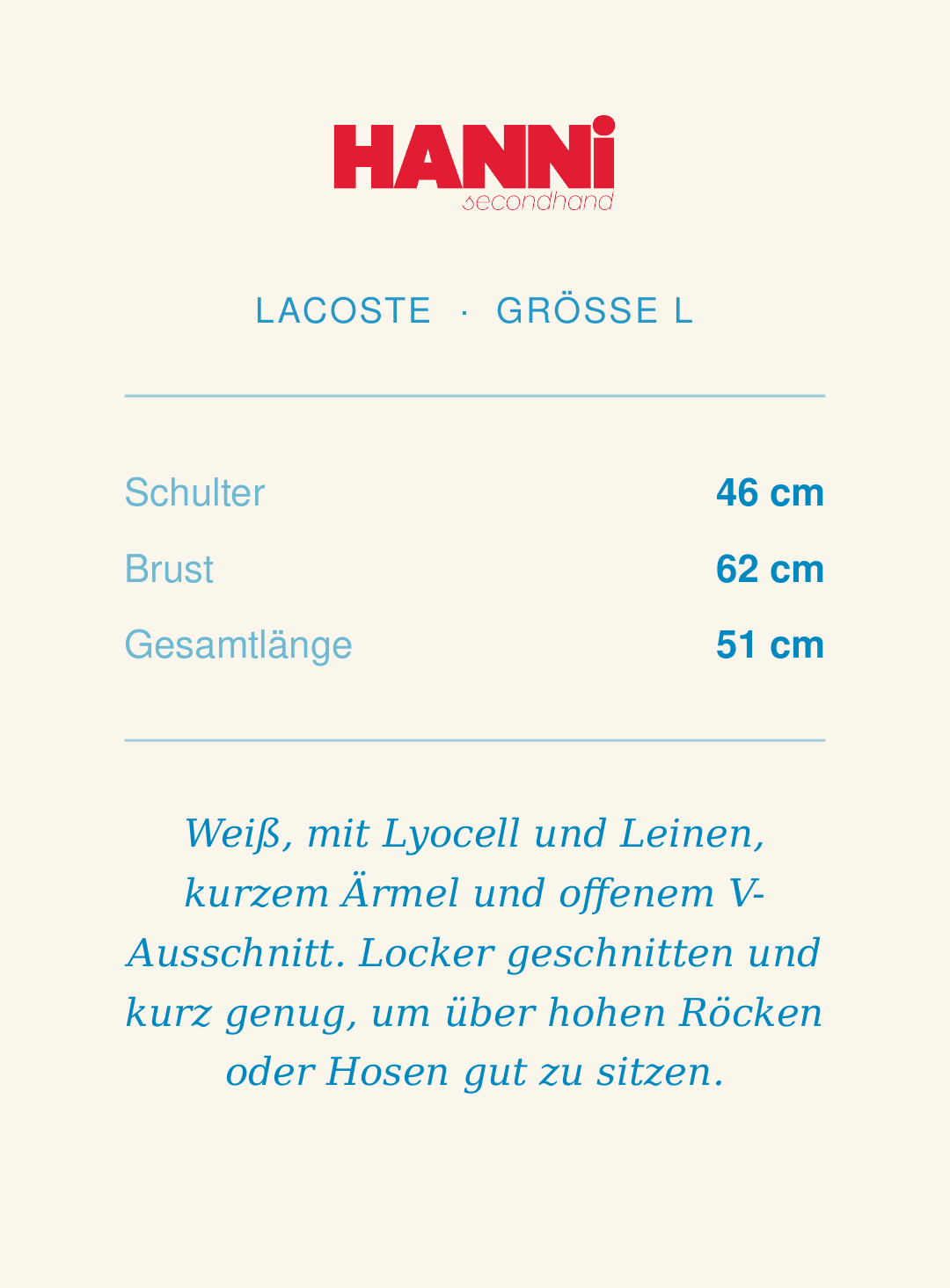 Shirt LACOSTE