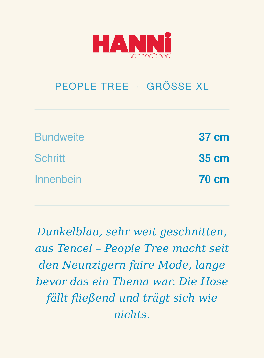 Hose PEOPLE TREE