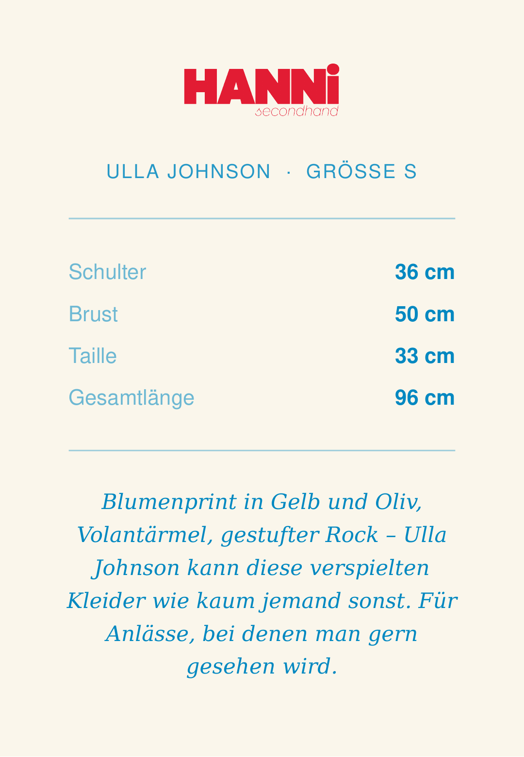 Kleid ULLA JOHNSON
