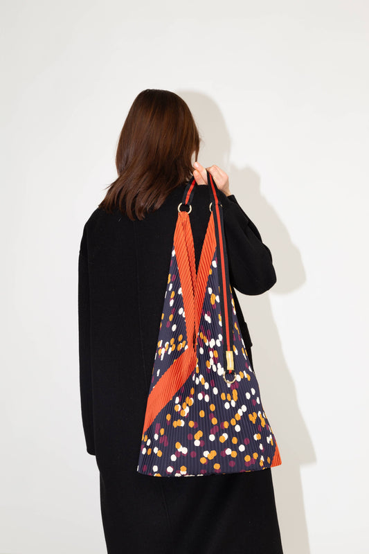 PLISSIERTE Y-TASCHE VALERIA