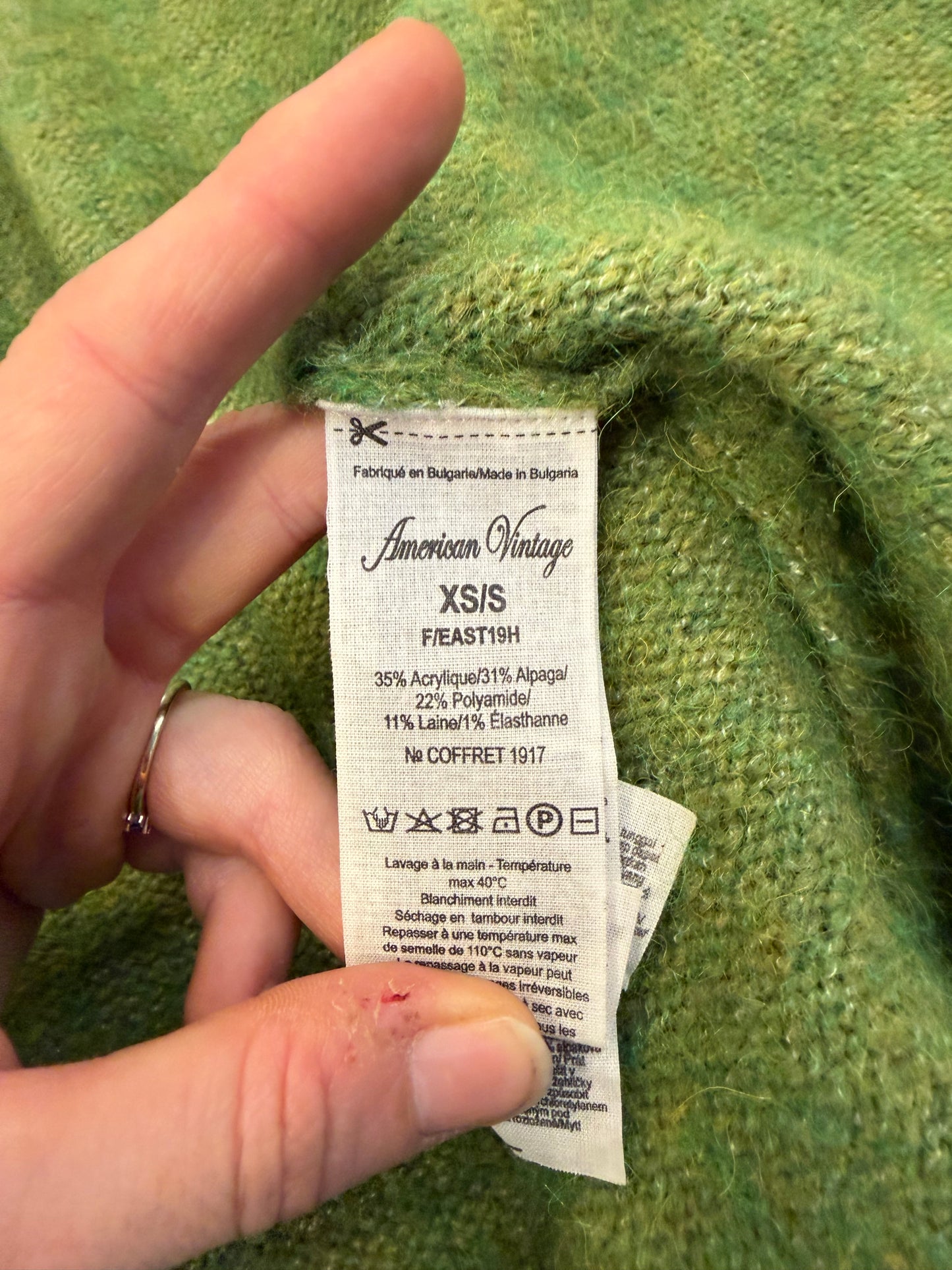 Mantel American vintage