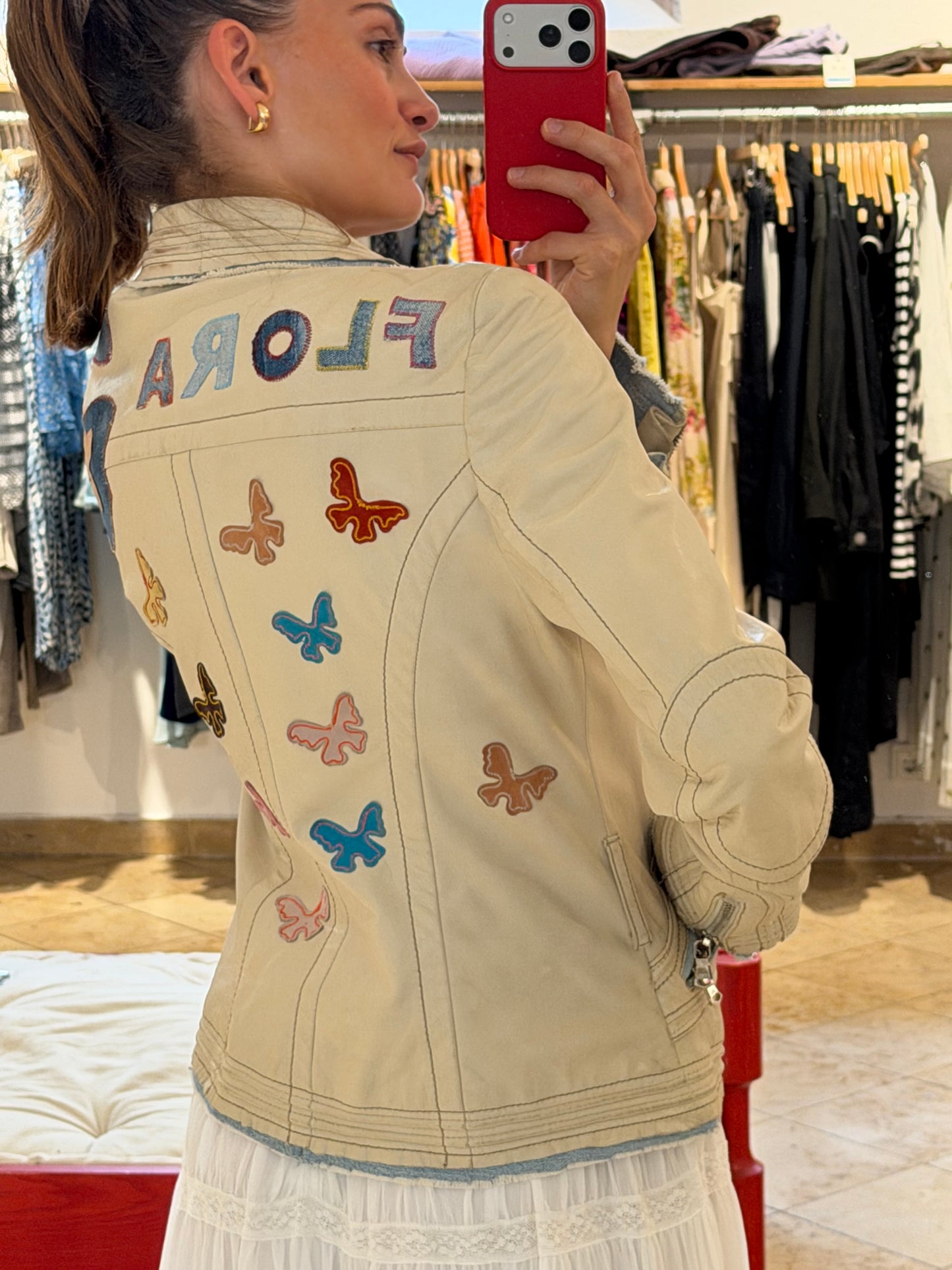Lederjacke FLORA SMITH