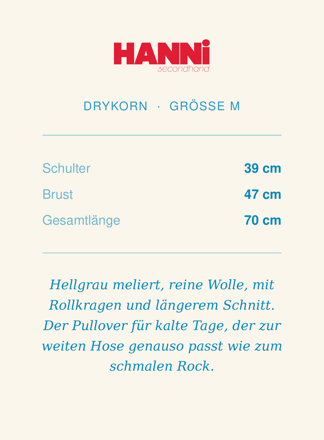 Pullover Stehkragen