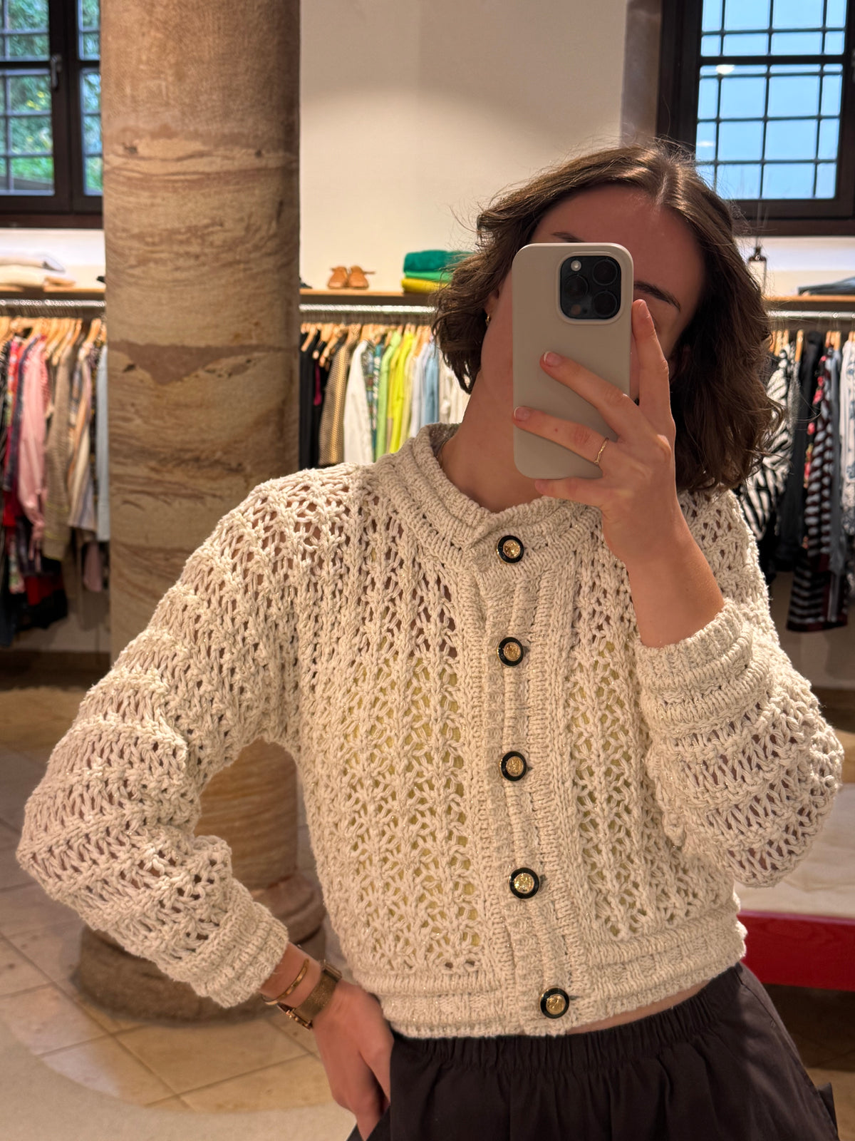 Jacke Glitzer