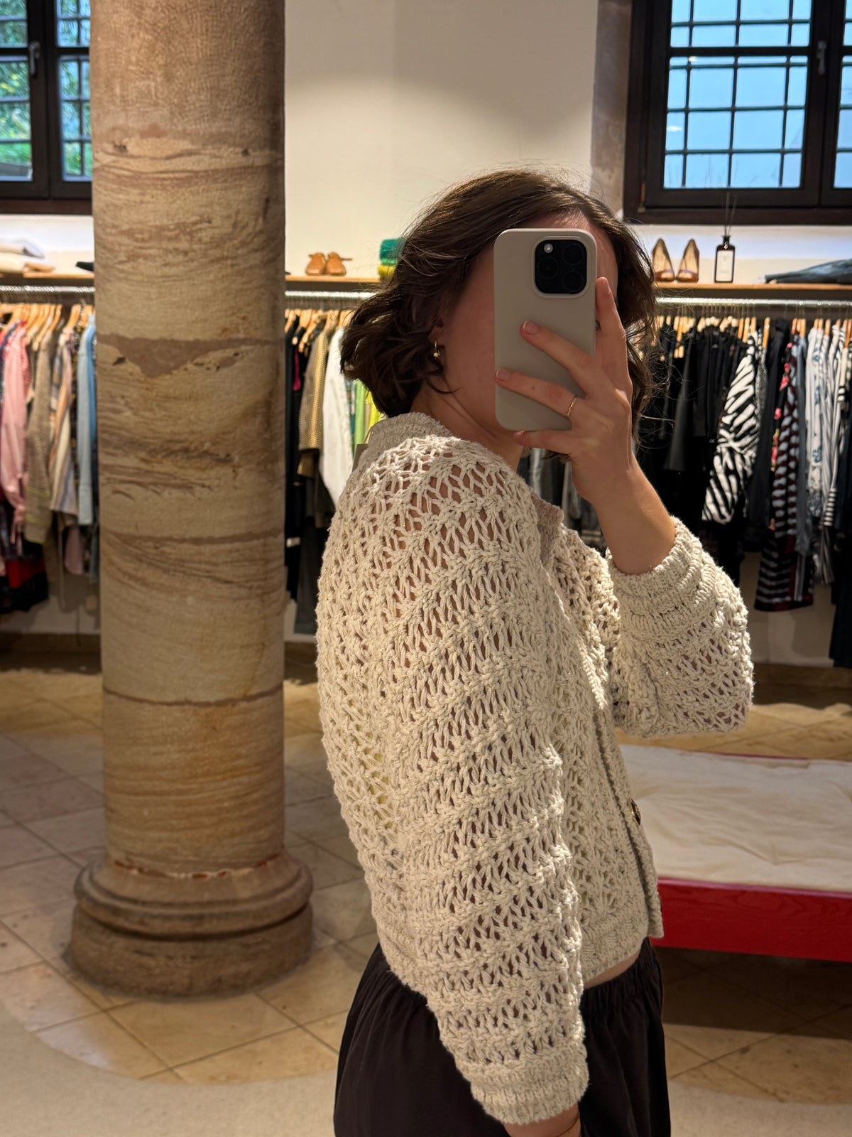 Jacke Glitzer