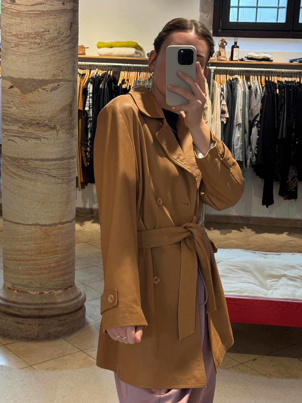 Lederjacke