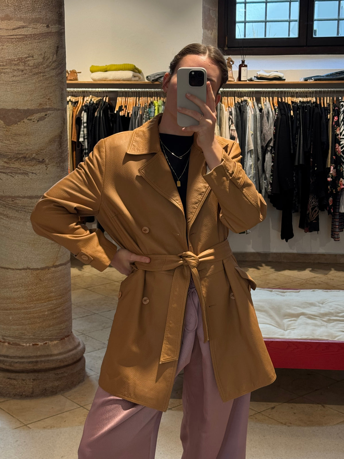 Lederjacke