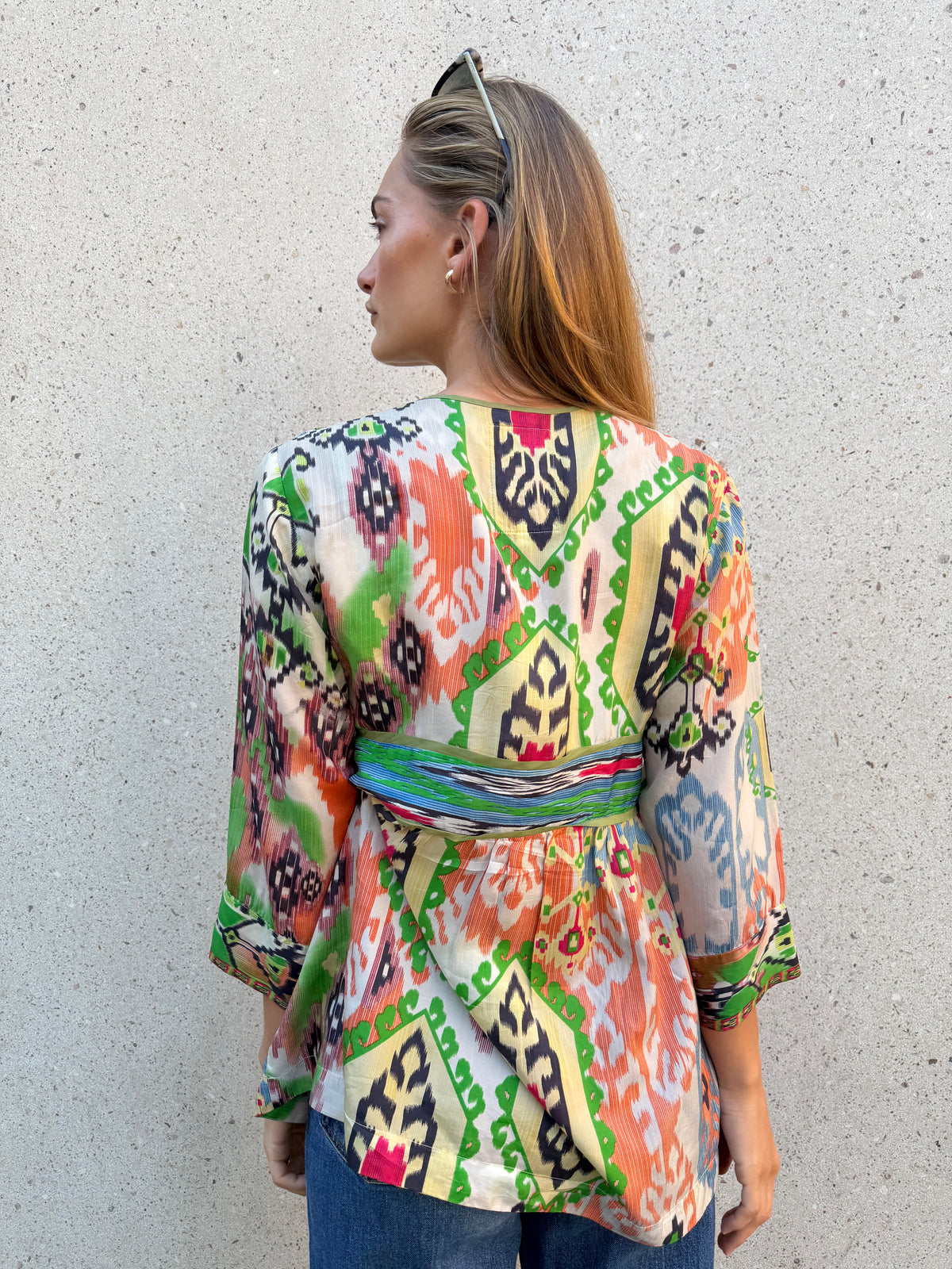 Bluse Grün