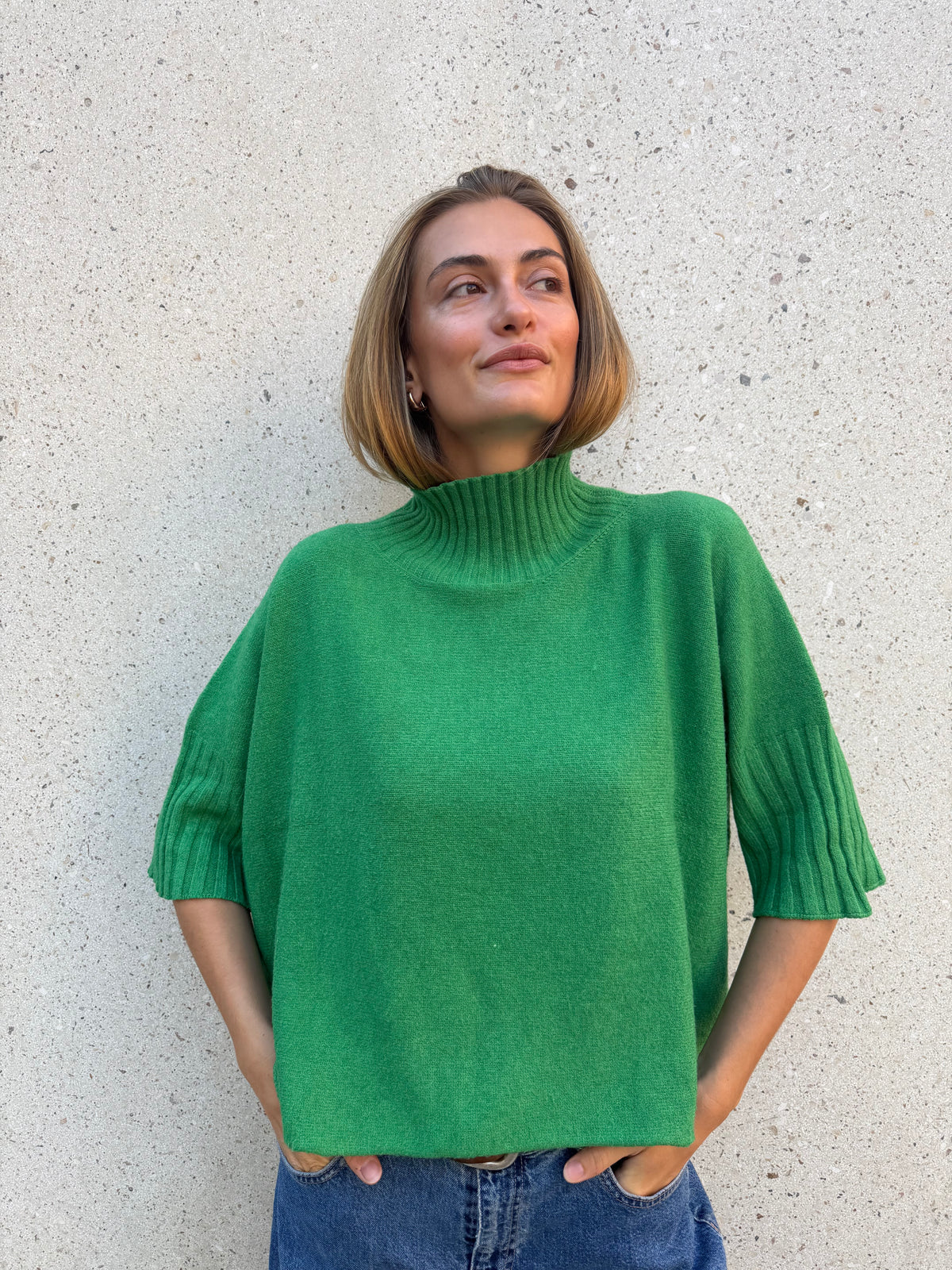 Pullover grün