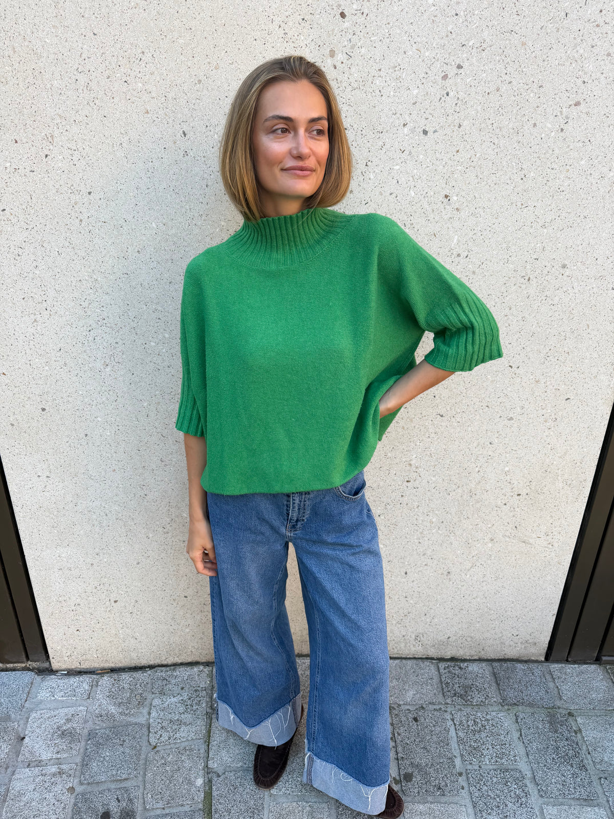 Pullover grün