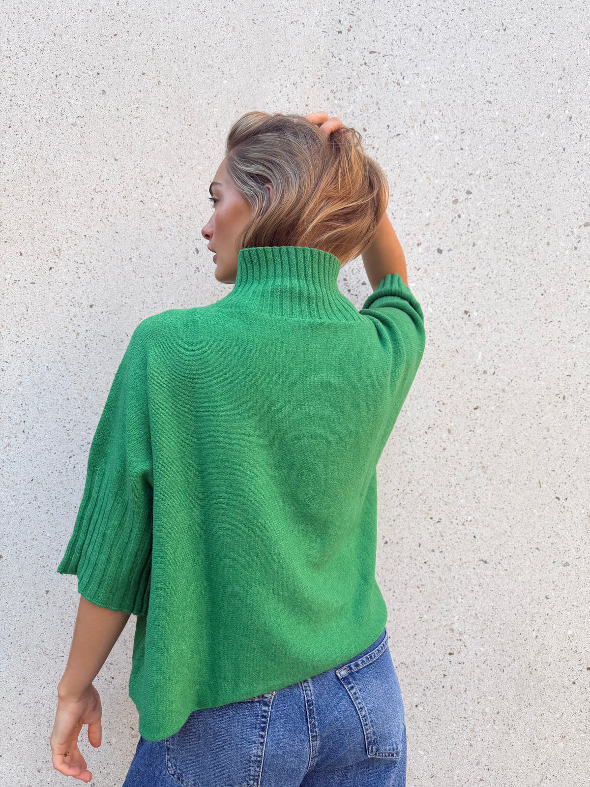 Pullover grün