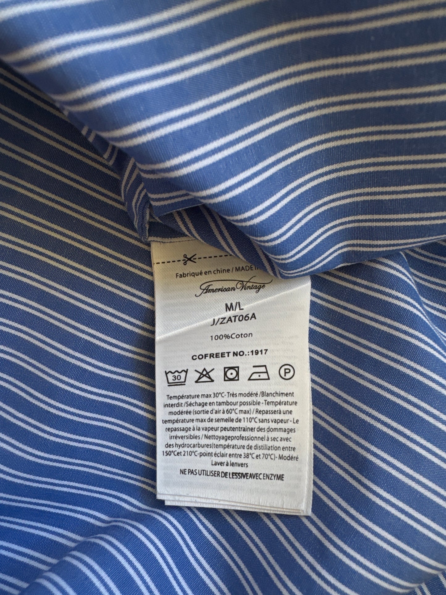 Hemd American Vintage