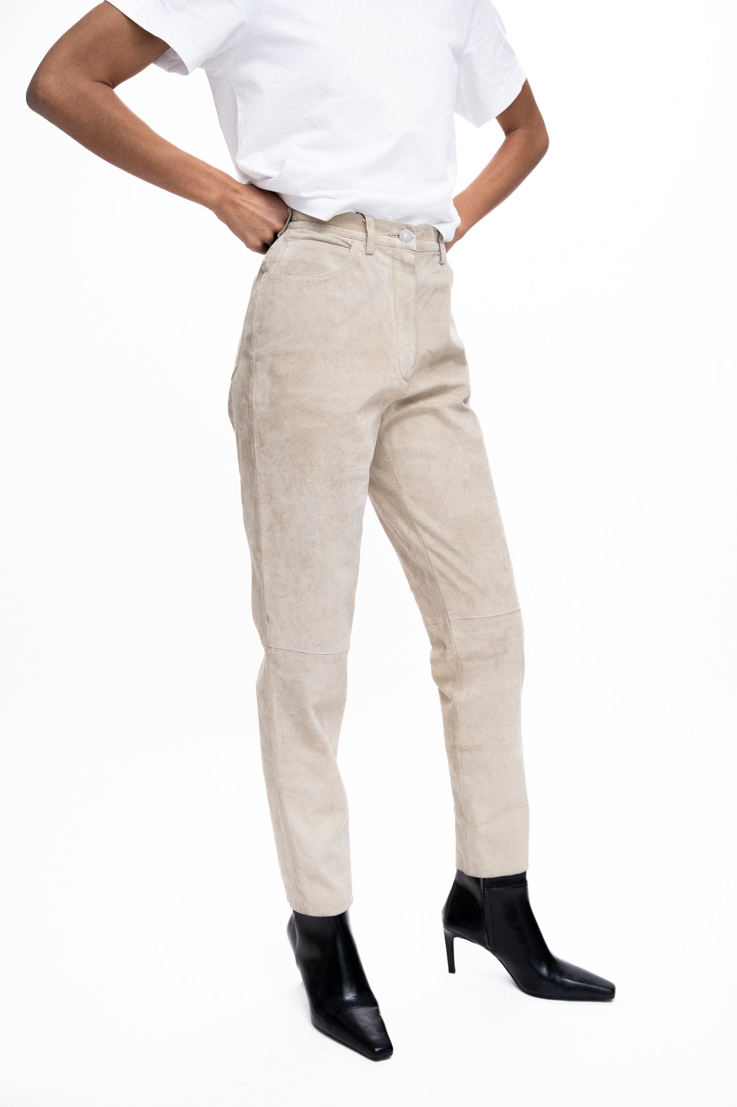 Lederhose VINTAGE Sisley