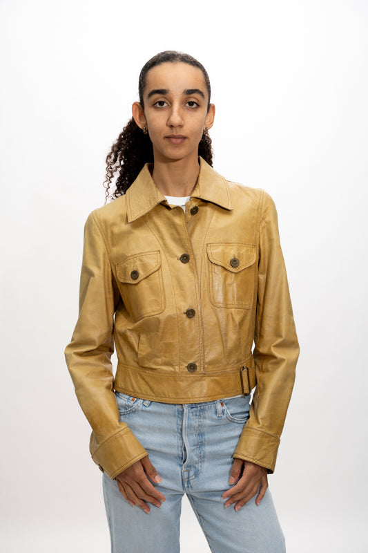 Lederjacke PHILOSOPHY Di Alberta Ferretti