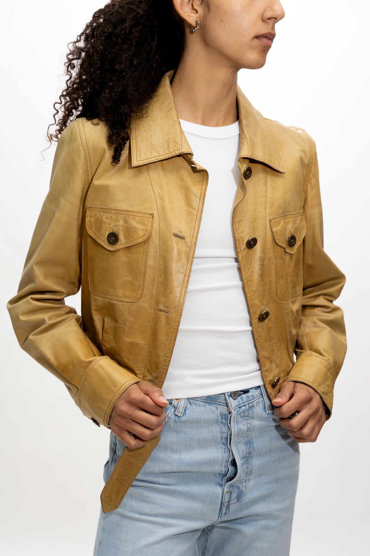 Lederjacke PHILOSOPHY Di Alberta Ferretti