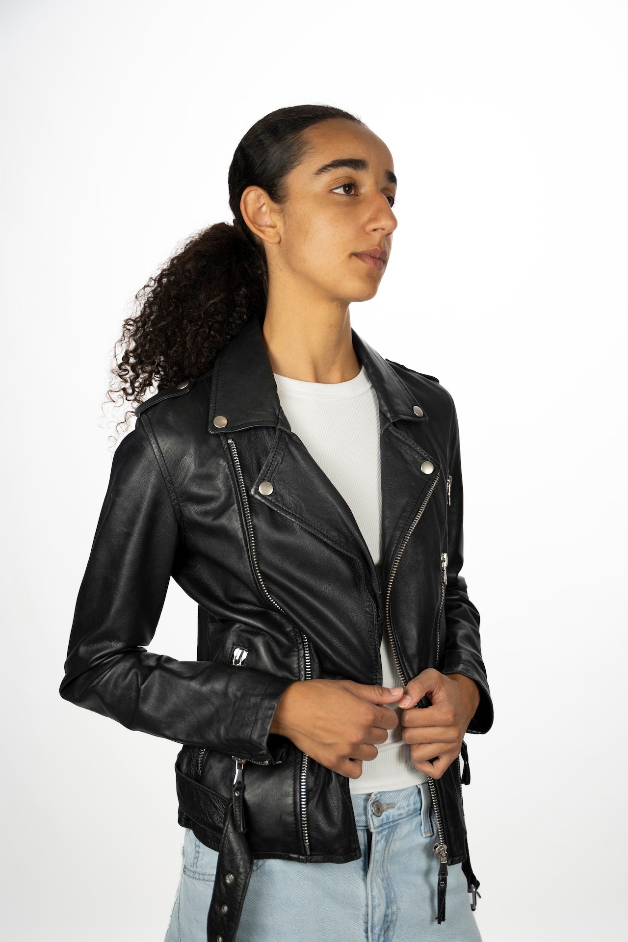 Lederjacke Be Edgy