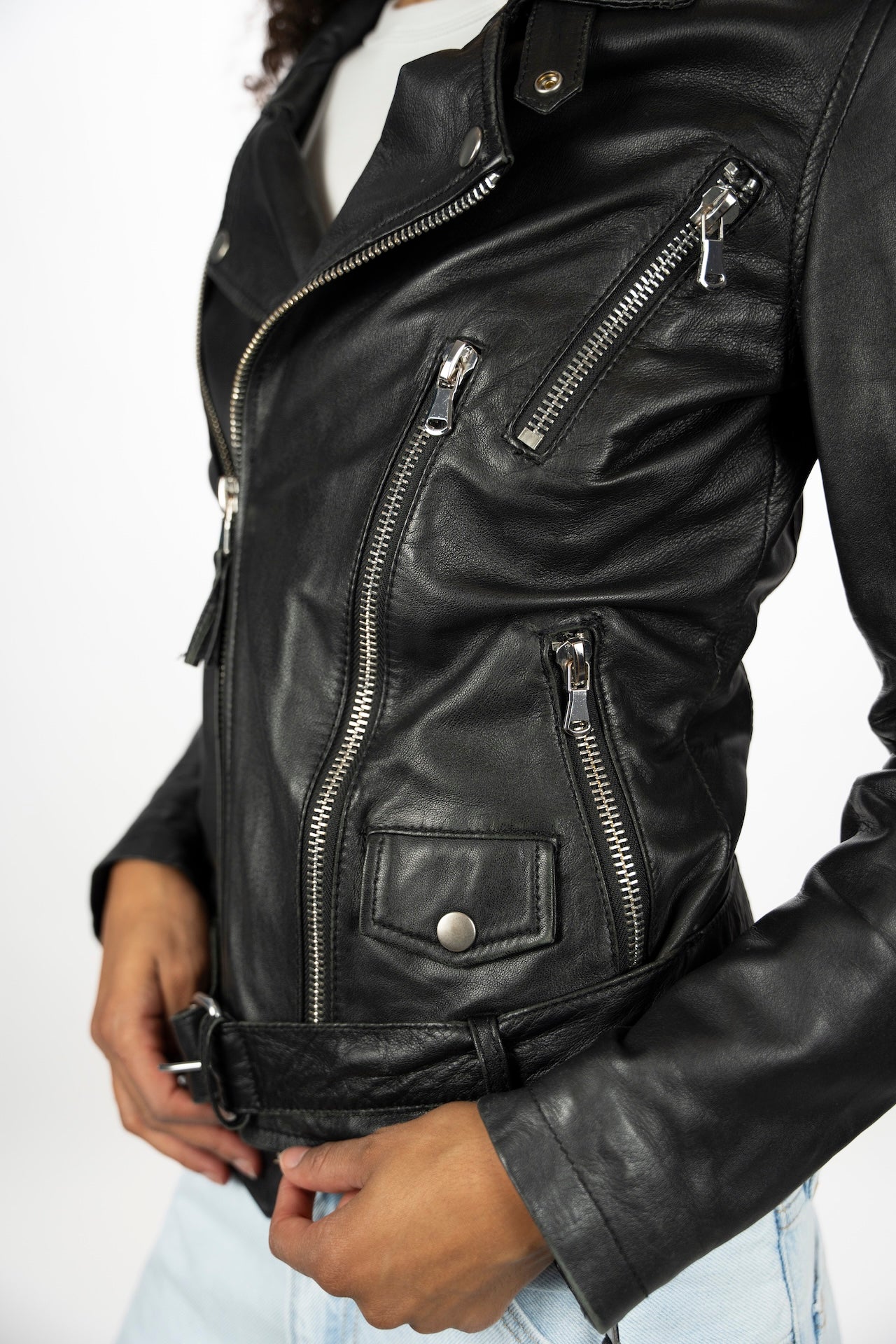 Lederjacke Be Edgy