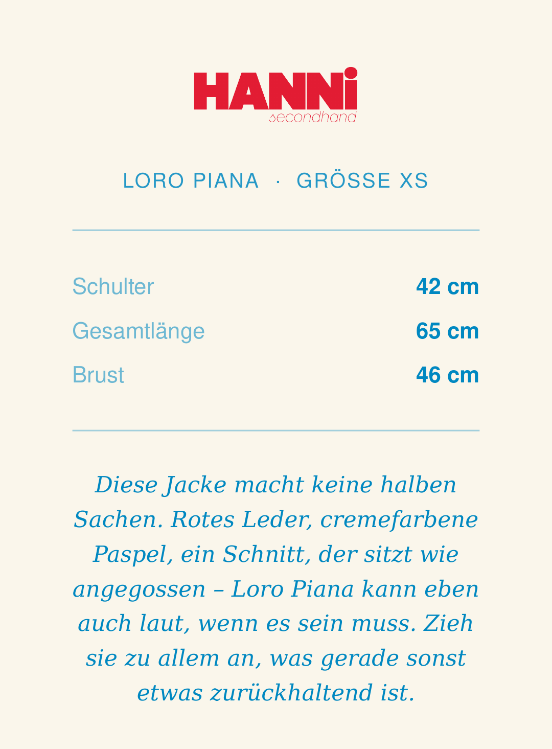 Jacke LORO PIANA