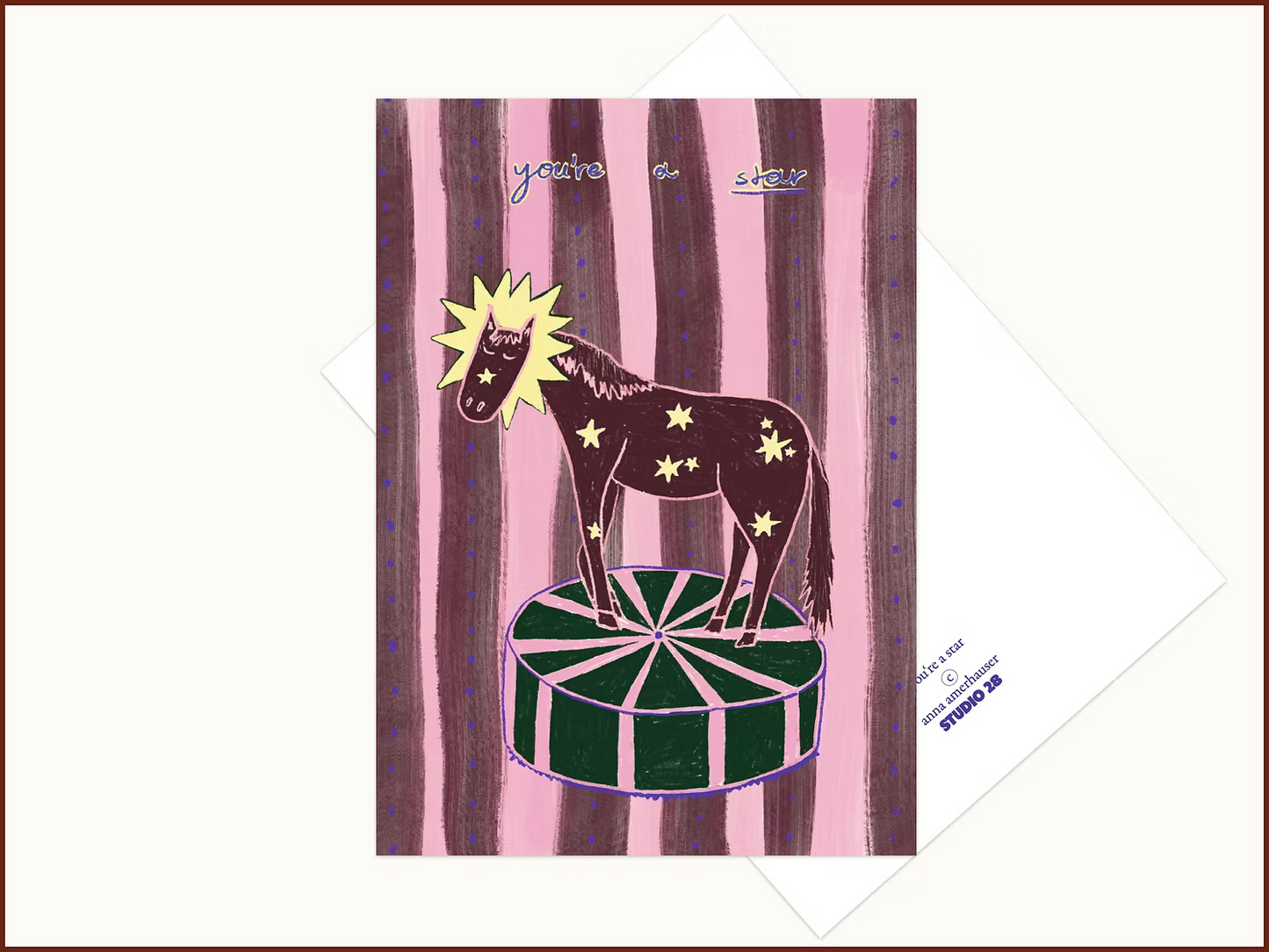 Karte you‘re a star