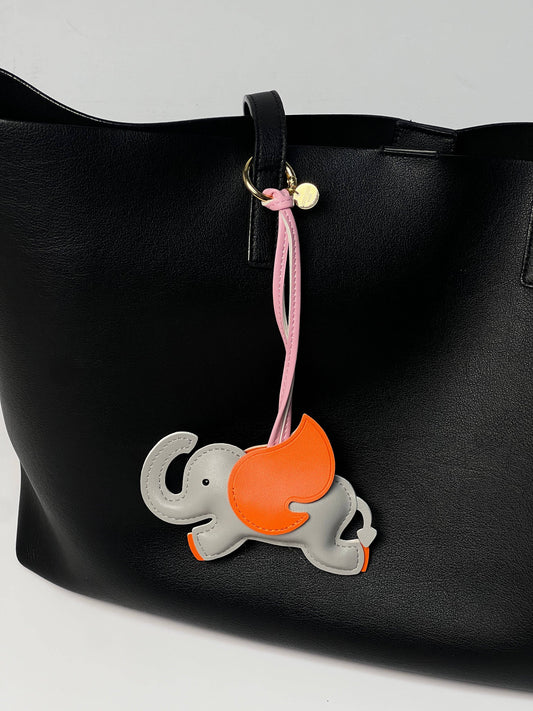 Bag Charm DUMBO: Grau